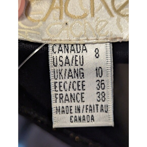 NWT Vintage Cache Evening Gown Size 8 Metallic Princess Maxi Dress - Picture 12 of 13